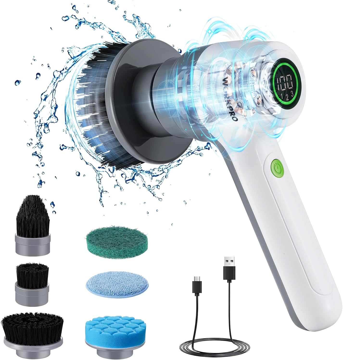 Brosse de Nettoyage Rotative